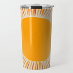 Retro Sunrise Travel Mug Gallery Image 1