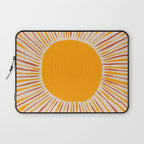 Retro Sunrise Laptop Sleeve Gallery Image 1