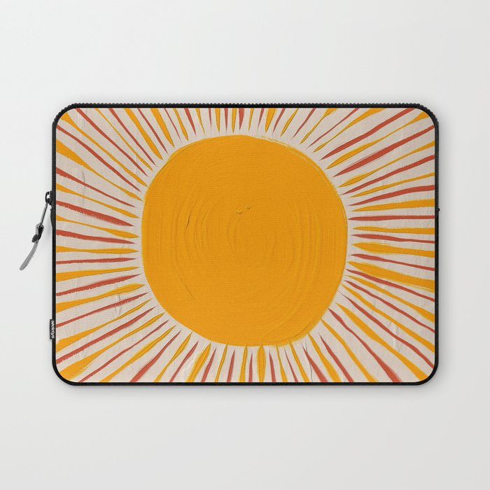 Retro Sunrise Laptop Sleeve Gallery Image 1