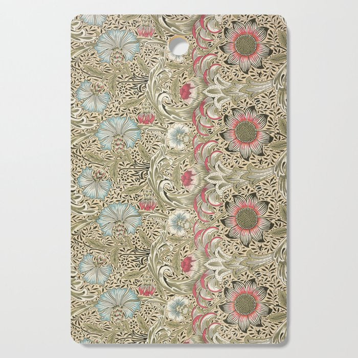 Corncockle Vintage William Morris Floral Cutting Board Gallery Image 1