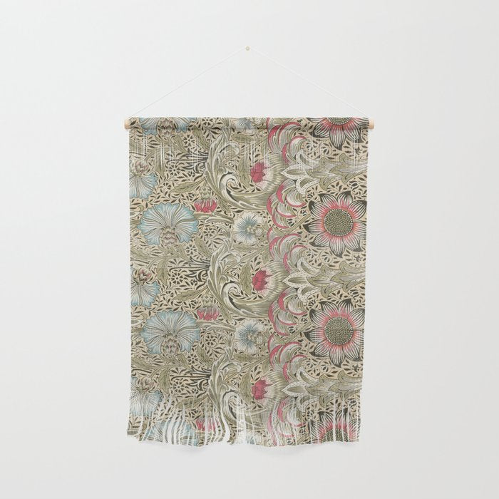 Corncockle Vintage William Morris Floral Wall Hanging Gallery Image 1