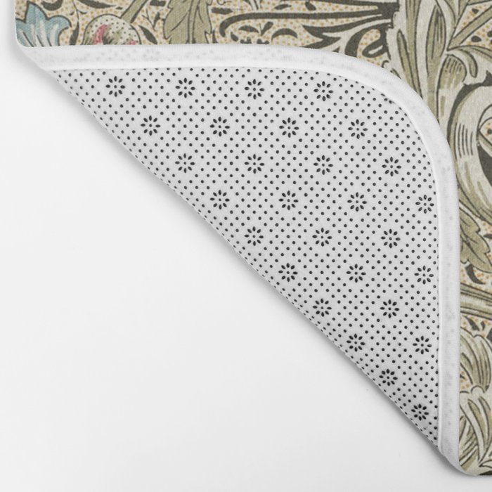 Corncockle Vintage William Morris Floral Bath Mat Gallery Image 2