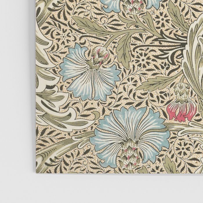 Corncockle Vintage William Morris Floral Poster Gallery Image 3