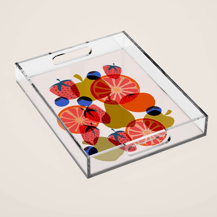 TuttiFrutti Acrylic Tray Gallery Image 1