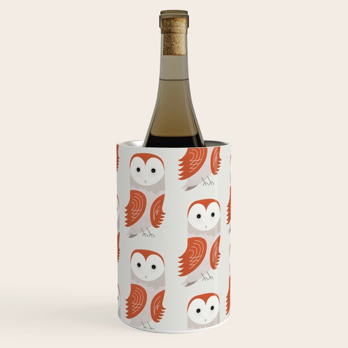 Whimsy Barn Owl Wine Chiller