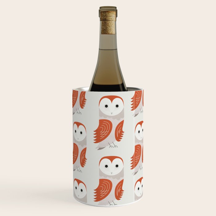 Whimsy Barn Owl Wine Chiller Gallery Image 3