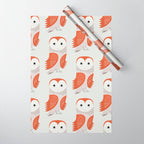 Whimsy Barn Owl Wrapping Paper Gallery Image 1