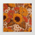 Sunflowers - Sunset Meadow Wood Wall Art Gallery Image 1