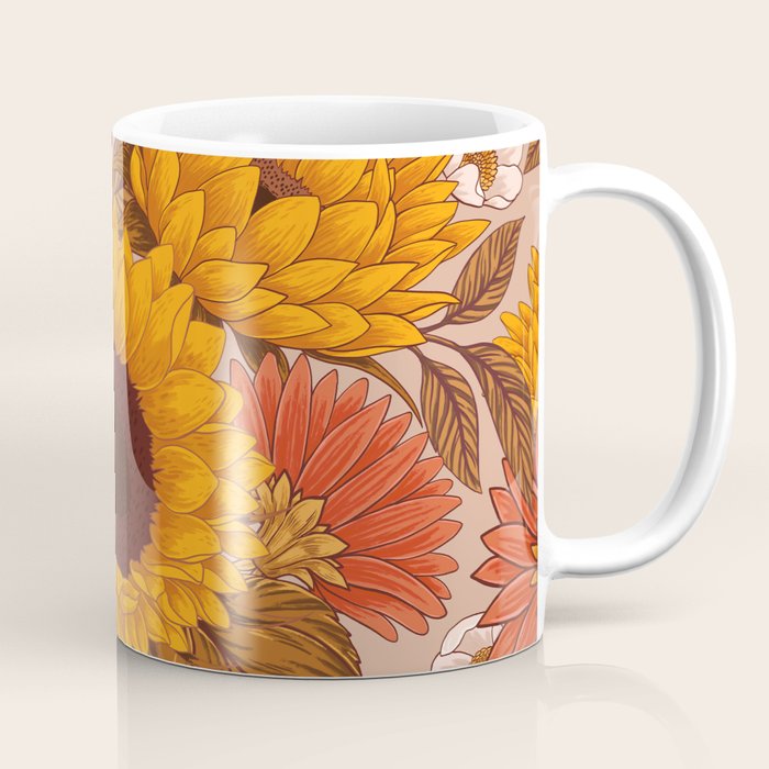 Sunflowers - Sunset Meadow Coffee Mug Gallery Image 1
