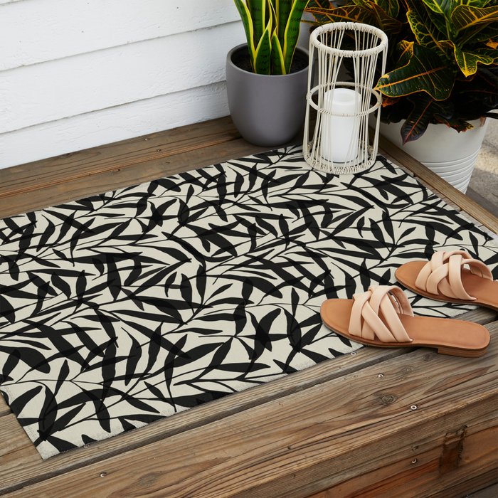 Organic Pattern #8 Outdoor Rug Gallery Image 2