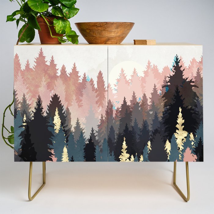 Spring Forest Light Credenza Gallery Image 1