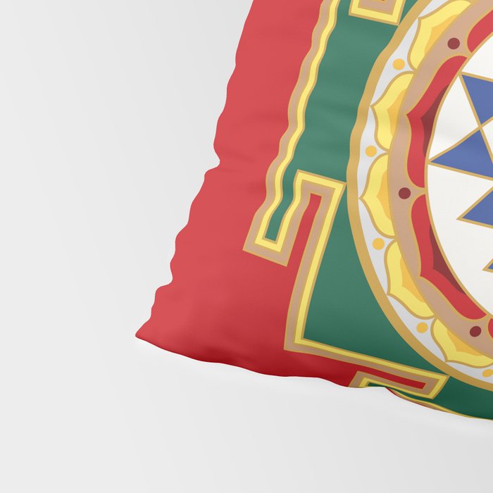 Sri Yantra colored Pillow Sham Gallery Image 4