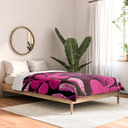 Hot Pink Mexican Flowers Comforter Gallery Image 2