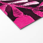 Hot Pink Mexican Flowers Welcome Mat Gallery Image 2