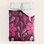Hot Pink Mexican Flowers Comforter Gallery Image 6