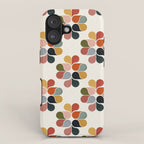 Retro geometry pattern iPhone Case Gallery Image 1