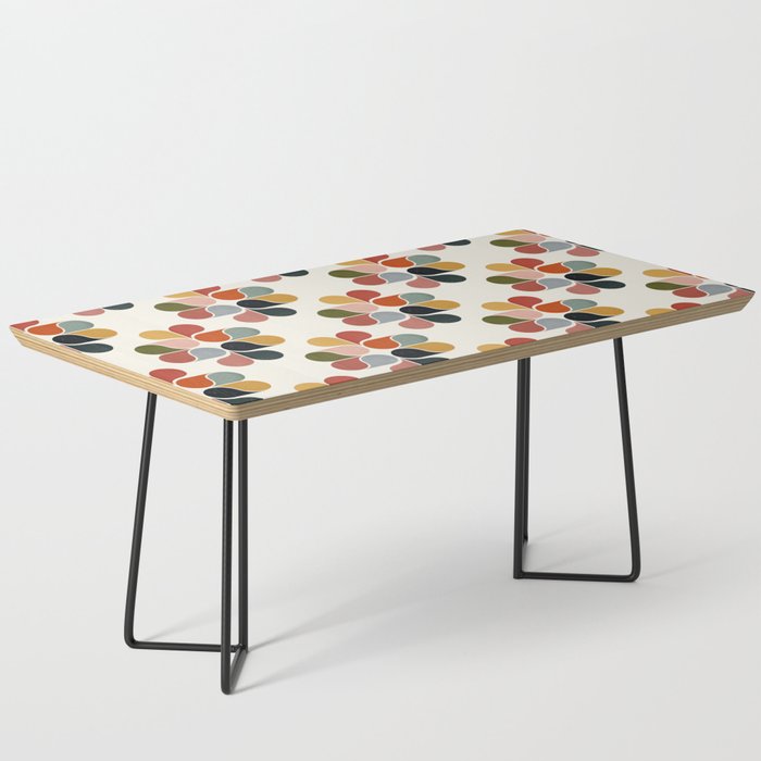 Retro geometry pattern Coffee Table Gallery Image 1