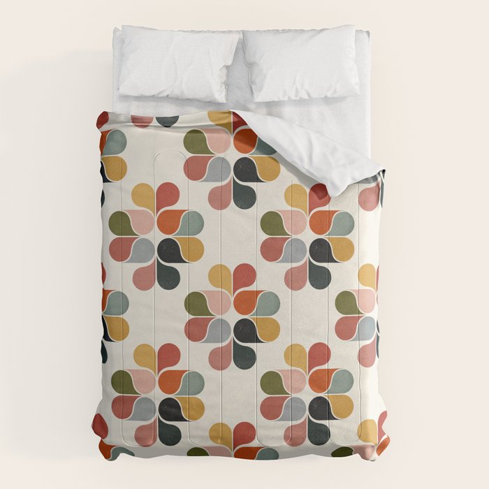Retro geometry pattern Comforter Gallery Image 6