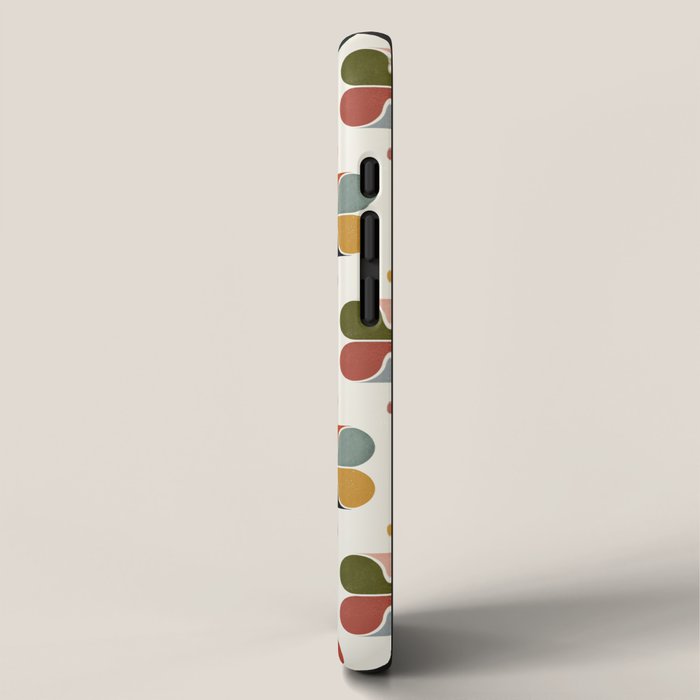 Retro geometry pattern iPhone Case Gallery Image 2