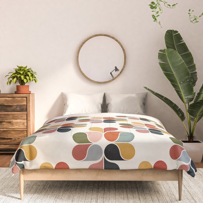 Retro geometry pattern Comforter Gallery Image 3
