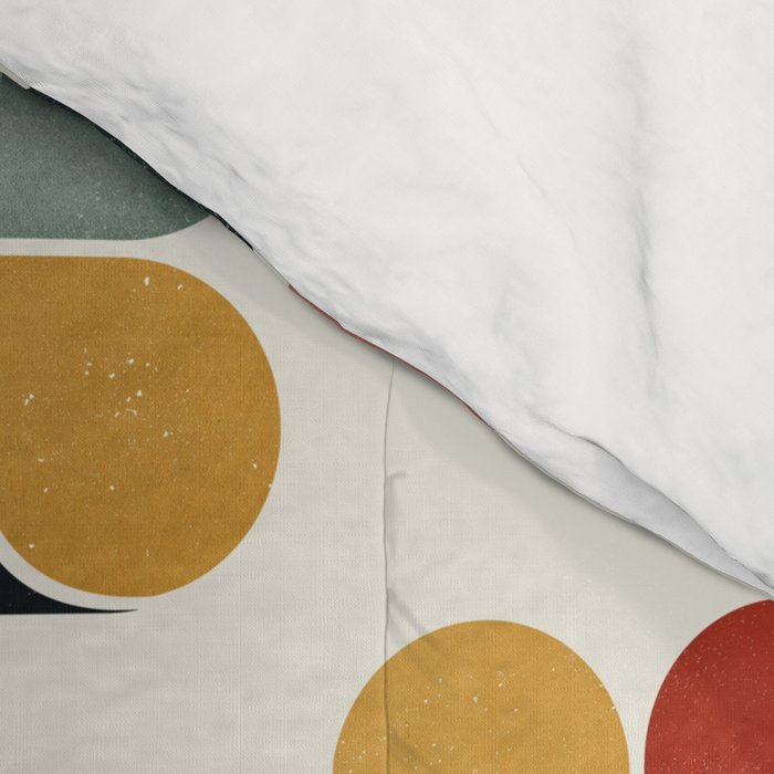 Retro geometry pattern Comforter Gallery Image 4