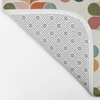 Retro geometry pattern Bath Mat Gallery Image 2
