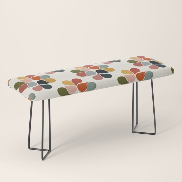 Retro geometry pattern Bench Gallery Image 1