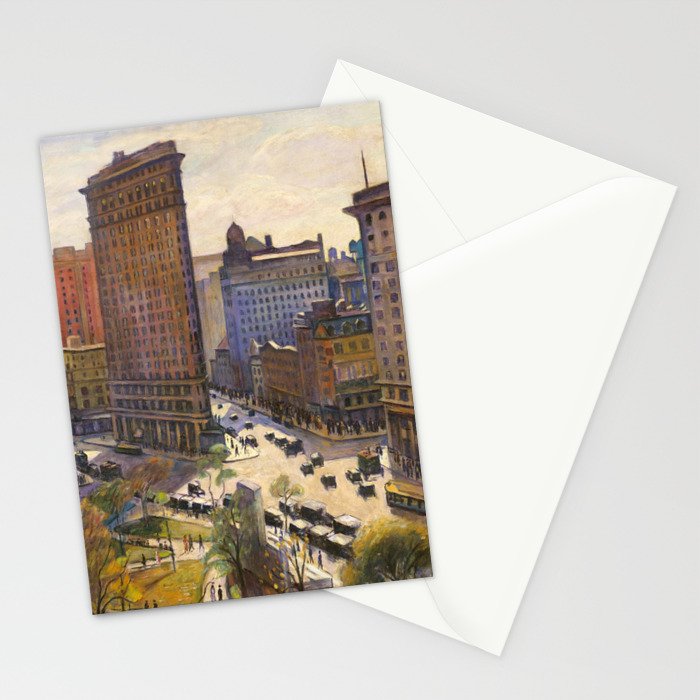 The Flatiron Building by Samuel Halpert, 1919 - NYC Stationery Card Gallery Image 2