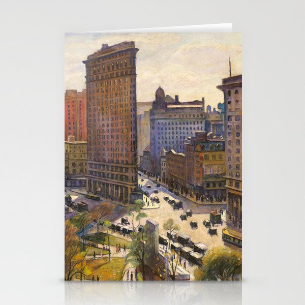 The Flatiron Building by Samuel Halpert, 1919 - NYC Stationery Card Gallery Image 2