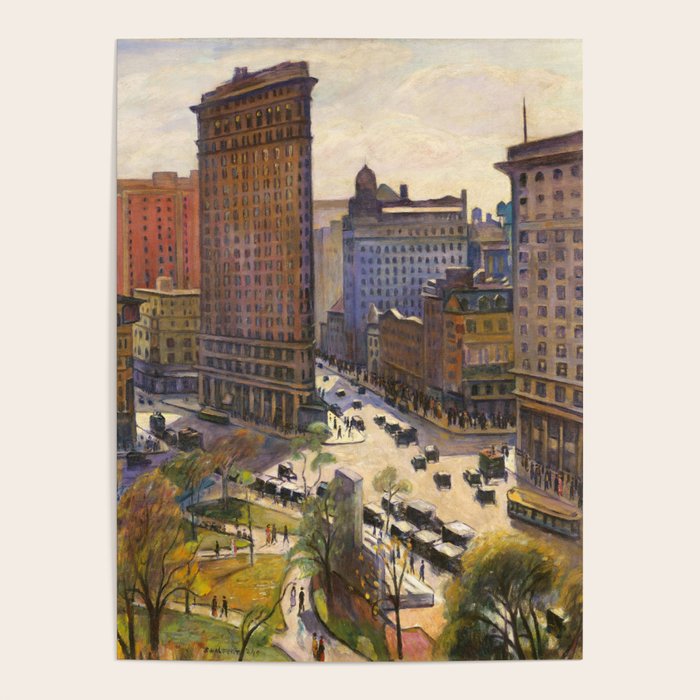 The Flatiron Building by Samuel Halpert, 1919 - NYC Poster Gallery Image 1