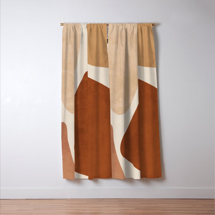 Abstract Shapes 47 Window Curtain Gallery Image 3