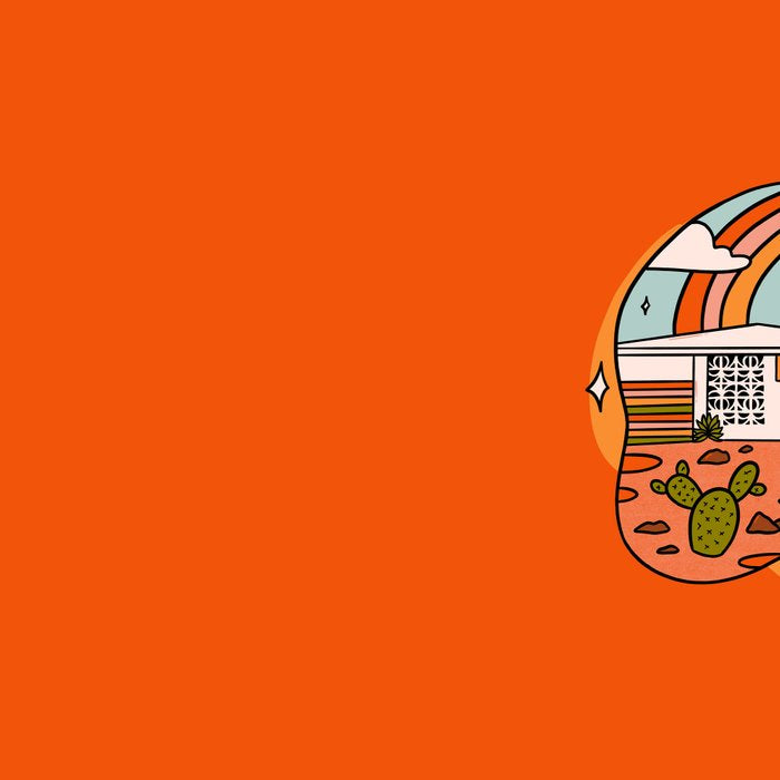 Leo Mid Century House Coffee Mug Gallery Image 2