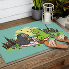 Let's have a break Outdoor Rug Gallery Image 2