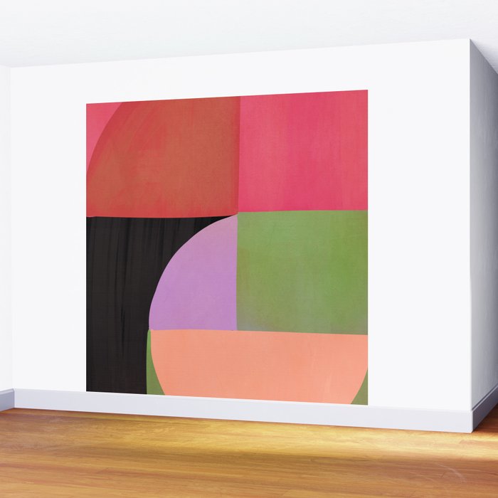 Abstract Shapes 61 Wall Mural Gallery Image 2