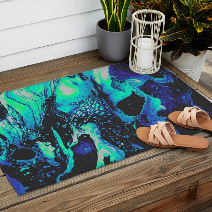 ABATTOIR BLUES Outdoor Rug Gallery Image 2