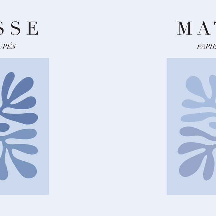 Blue Matisse Exhibition Poster - Light Blue Henri Matisse Cut Outs Vintage Poster Matisse Coffee Mug Gallery Image 2