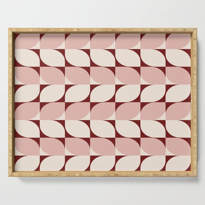 Abstract Patterned Shapes XXVIII Serving Tray Gallery Image 1