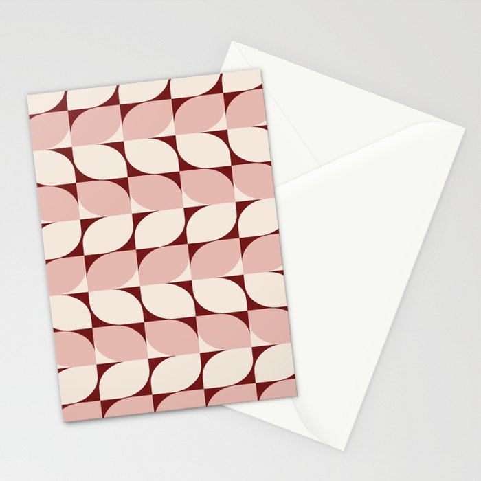 Abstract Patterned Shapes XXVIII Stationery Card Gallery Image 2