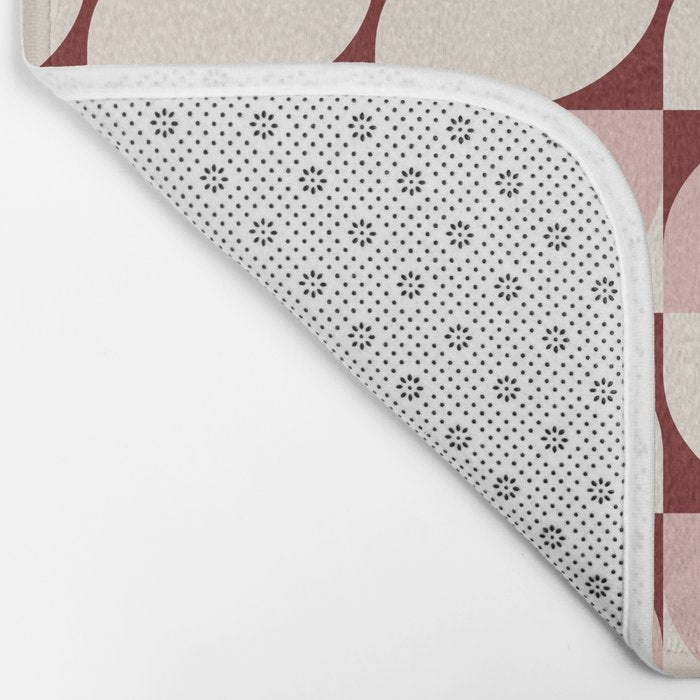 Abstract Patterned Shapes XXVIII Bath Mat Gallery Image 2