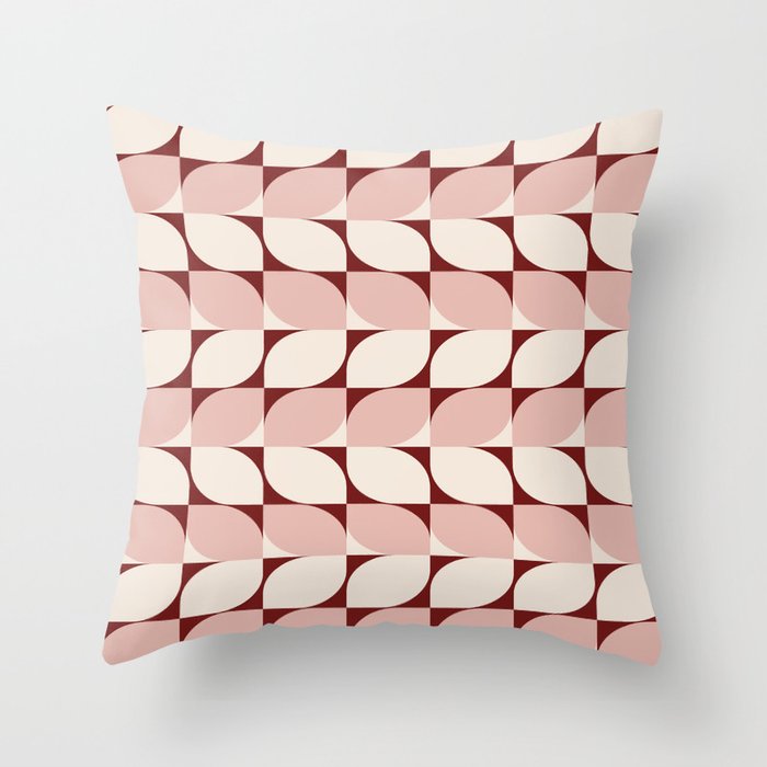 Abstract Patterned Shapes XXVIII Throw Pillow Gallery Image 6