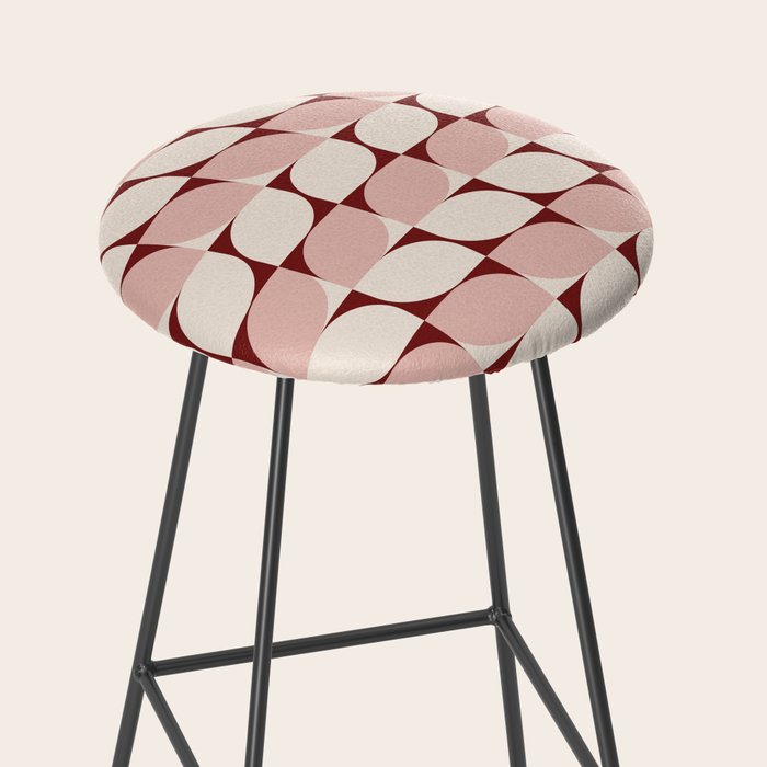 Abstract Patterned Shapes XXVIII Stool Gallery Image 2