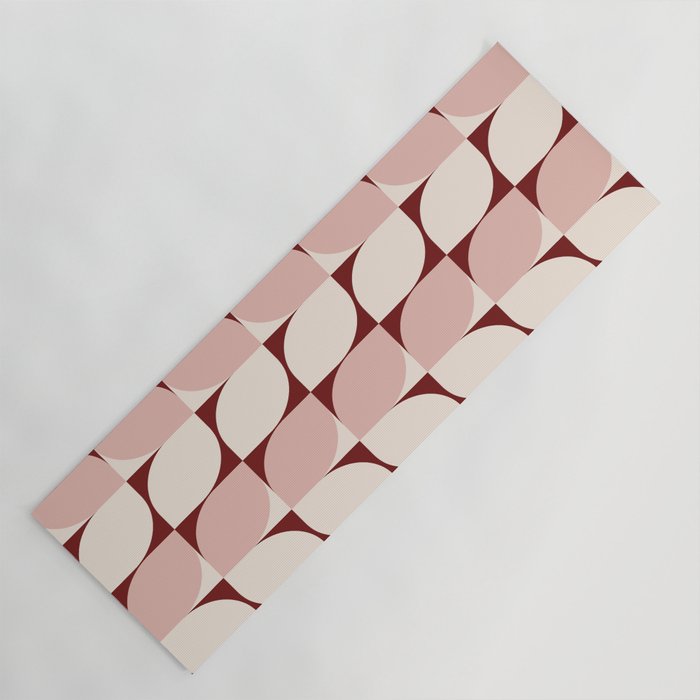 Abstract Patterned Shapes XXVIII Yoga Mat Gallery Image 1
