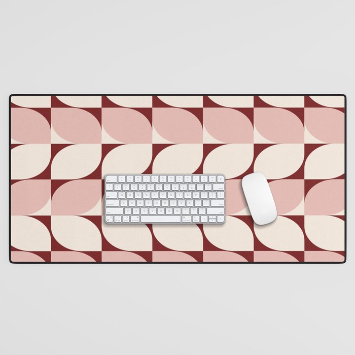 Abstract Patterned Shapes XXVIII Desk Mat Gallery Image 1