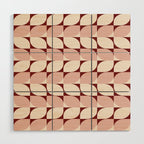 Abstract Patterned Shapes XXVIII Wood Wall Art Gallery Image 1