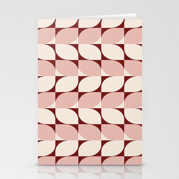 Abstract Patterned Shapes XXVIII Stationery Card Gallery Image 1