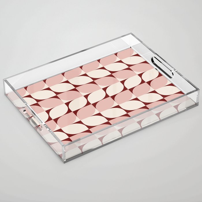 Abstract Patterned Shapes XXVIII Acrylic Tray Gallery Image 1