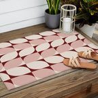Abstract Patterned Shapes XXVIII Outdoor Rug Gallery Image 2