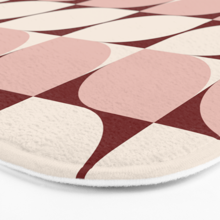 Abstract Patterned Shapes XXVIII Bath Mat Gallery Image 3
