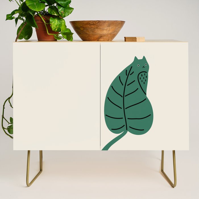 Cat and Plant 27 Credenza Gallery Image 1