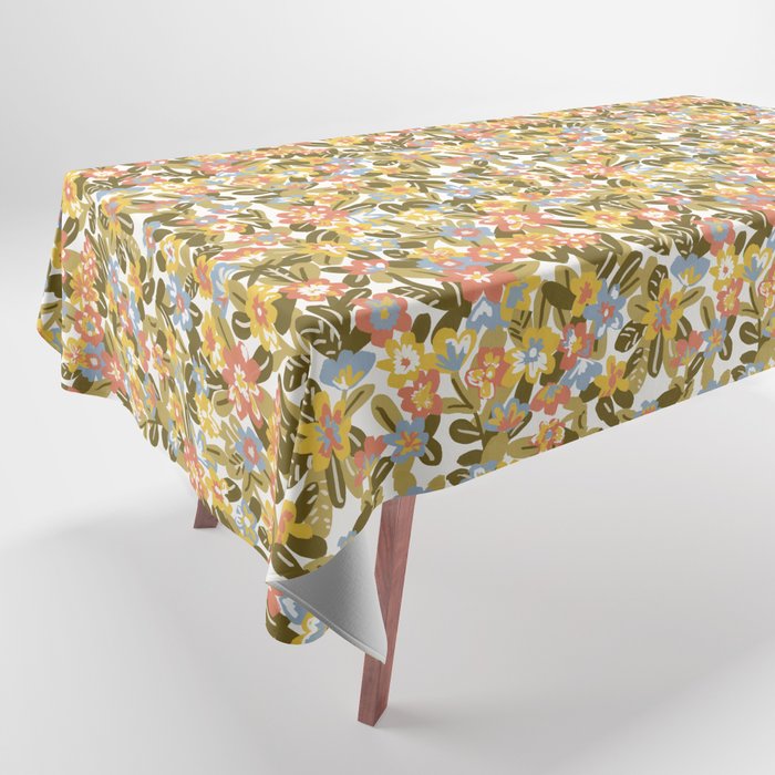 Garden Print Tablecloth Gallery Image 1